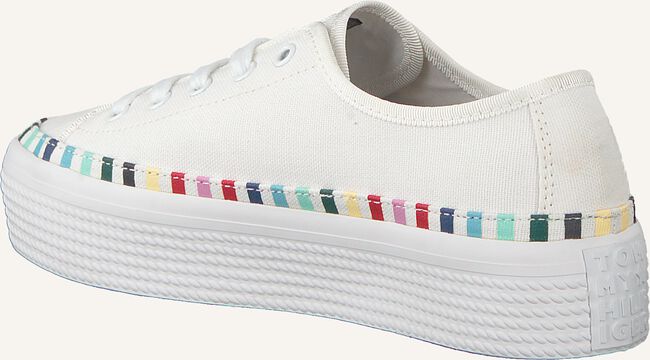 Witte TOMMY HILFIGER Lage sneakers RAINBOW PLATFORM Witte TOMMY HILFIGER Lage sneakers RAINBOW PLATFORM - large