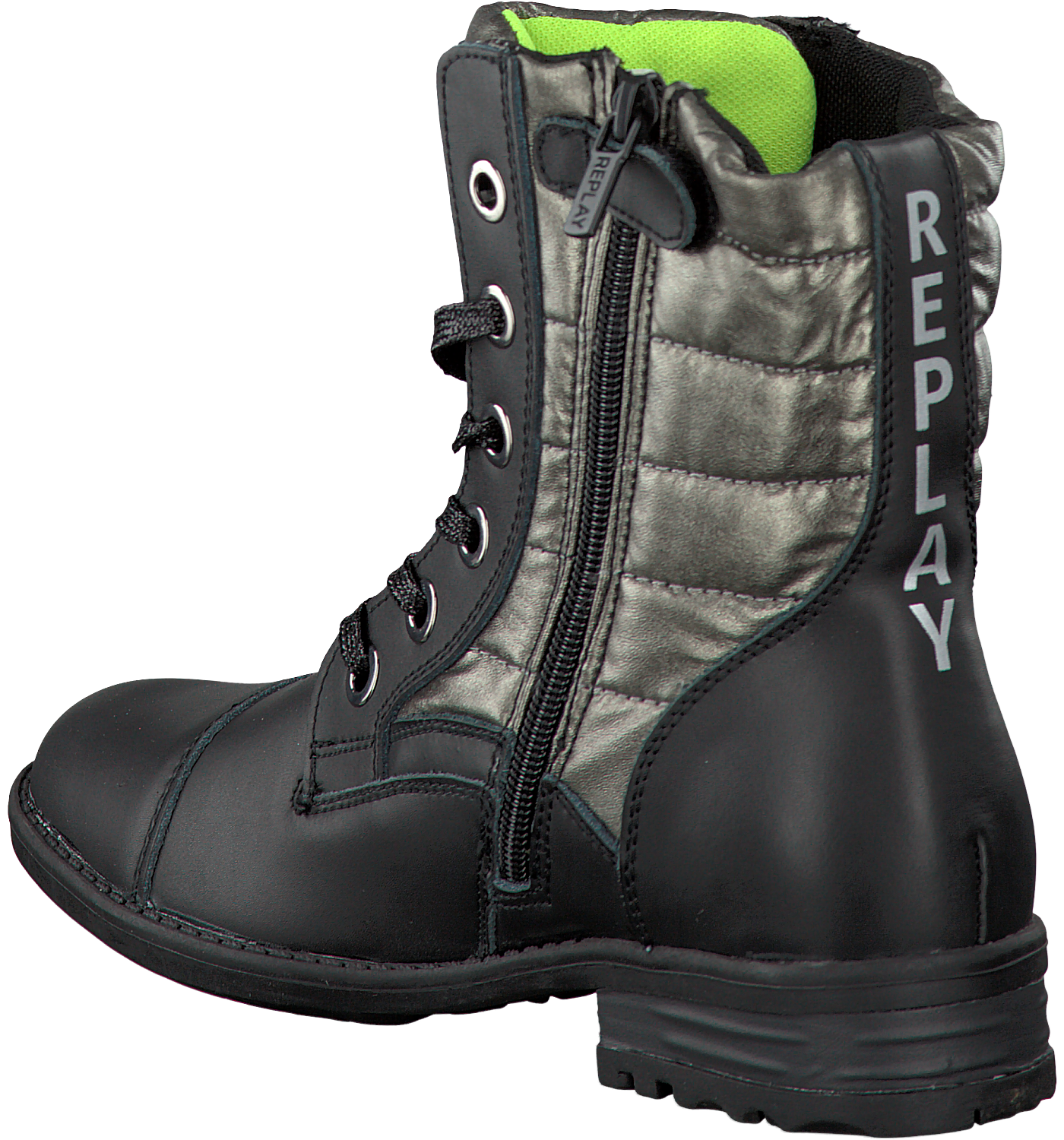 Zwarte REPLAY Enkelboots KELLS | Omoda REPLAY Enkelboots | Final Sale | Shop tot 70% korting | Omoda