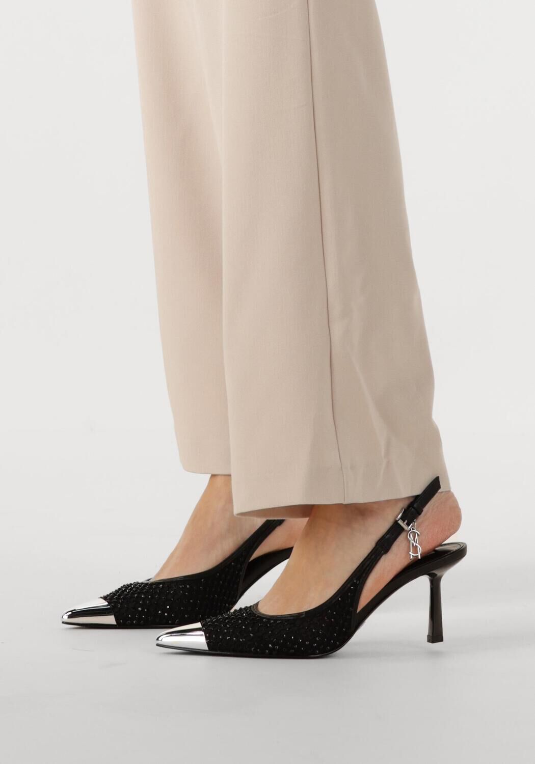 Zwarte STEVE MADDEN Slingbacks VIXYN - large