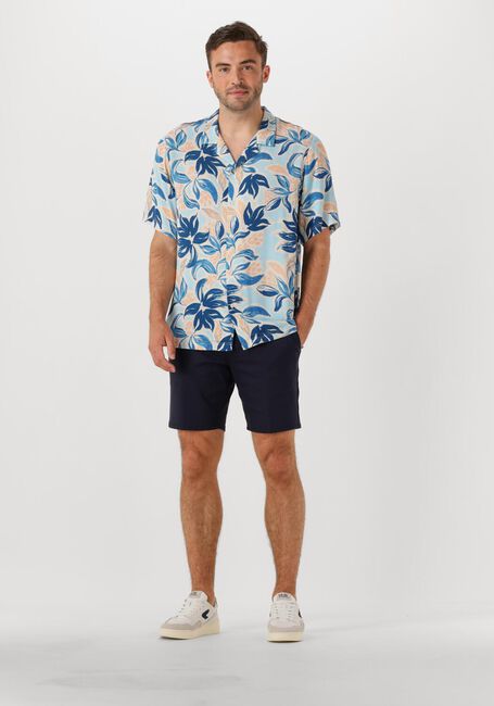 Multi SHIWI Casual overhemd MEN VIC SHORT SLEEVE SHIRT FLORAL LEAFS - large