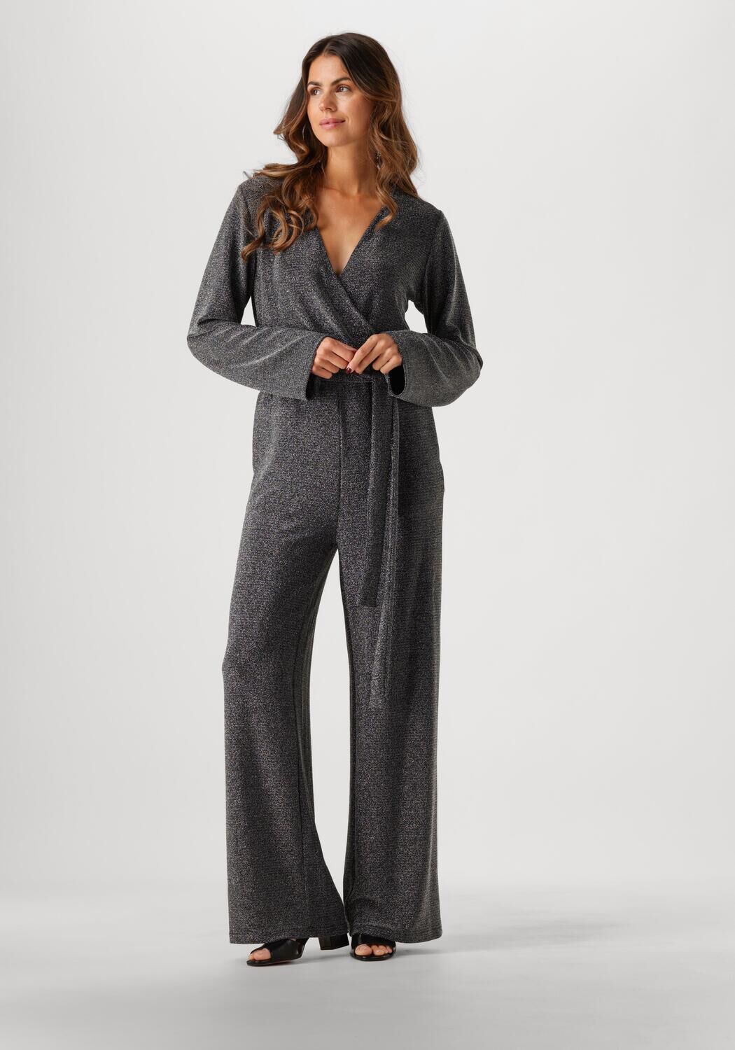 Moves Zilver Sevyn Midi Jurk Gray Dames