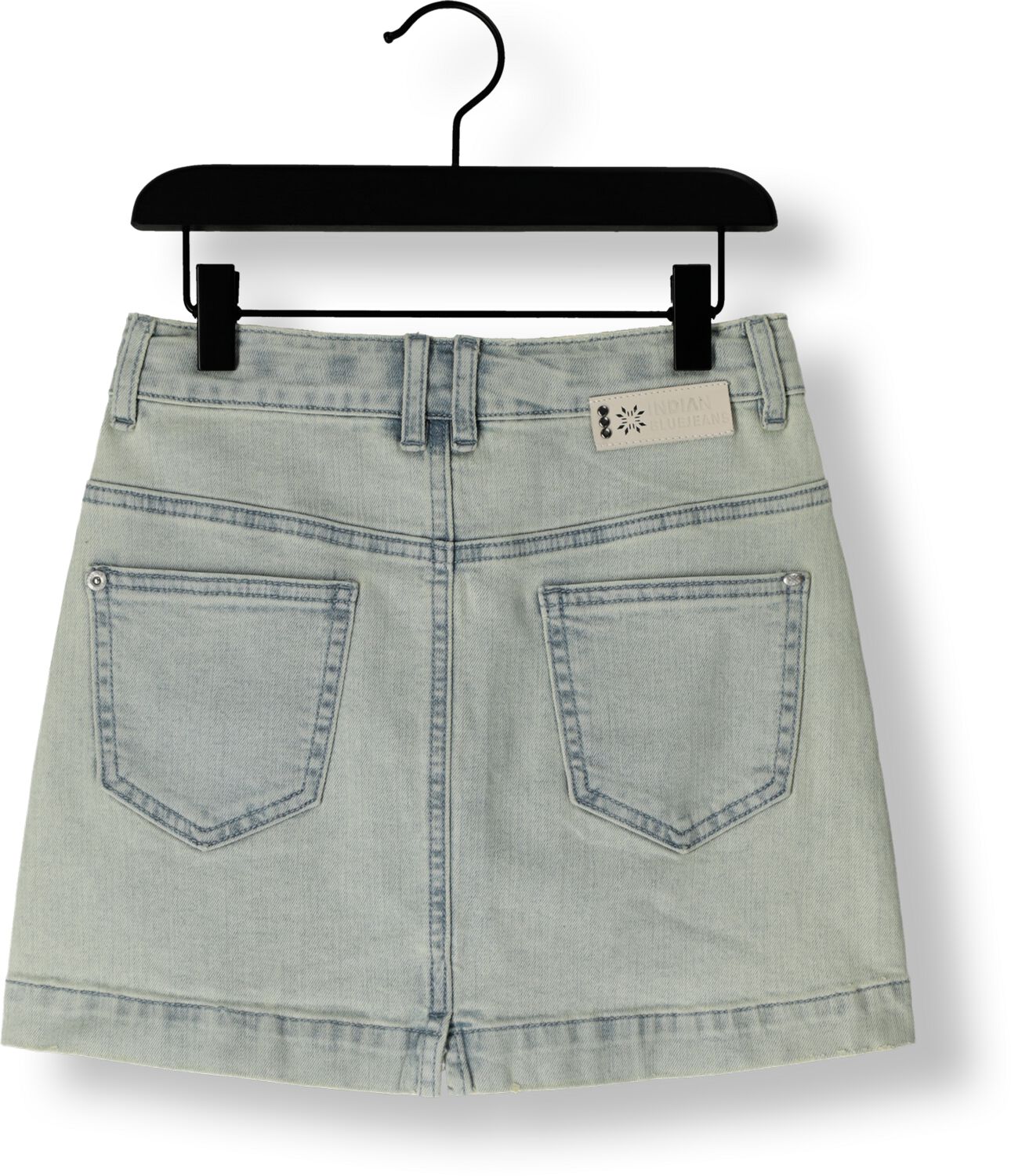 INDIAN BLUE JEANS Meisjes Rokken Denim Skirt Studs Blauw