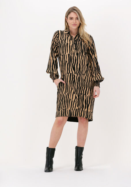 Camel JANSEN AMSTERDAM Mini jurk CHARLIZE - large