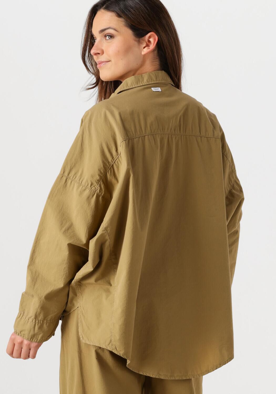 PENN & INK Dames Blouses Blouse Olijf