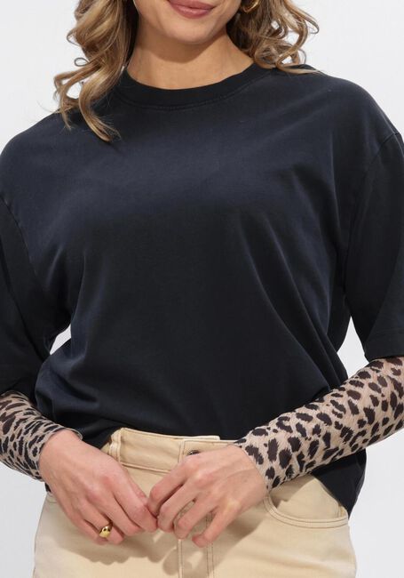 Grijze CATWALK JUNKIE Truien/vesten LOOSE FIT TSHIRT WITH MESH SLEEVES - large