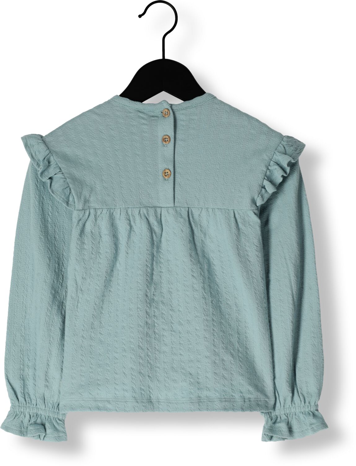 DAILY7 Meisjes Blouses T-shirt Longsleeve Fancy Tape Blauw