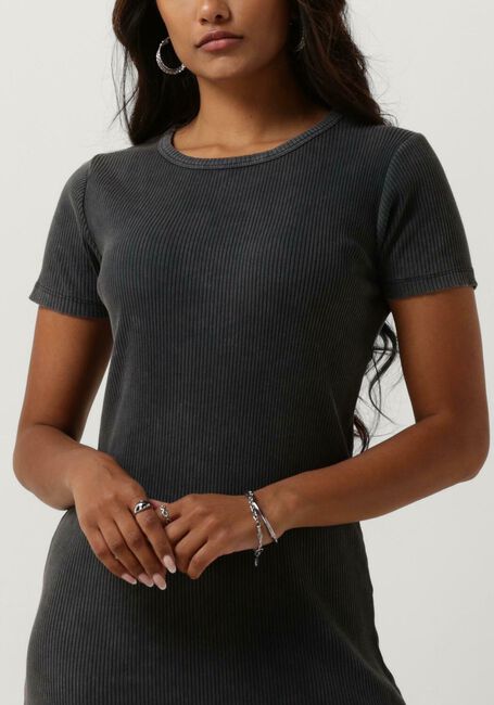 Grijze MY ESSENTIAL WARDROBE Midi jurk ACEMW DRESS - large