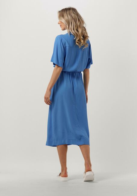 Blauwe ENVII Midi jurk ENPINENUT SS DRESS - large