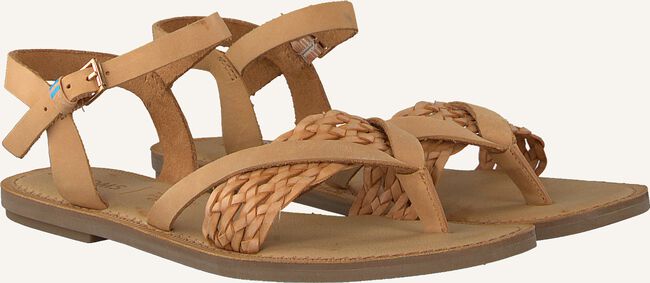 Camel TOMS Platte sandalen WM LEXIE SAND Camel TOMS Platte sandalen WM LEXIE SAND - large