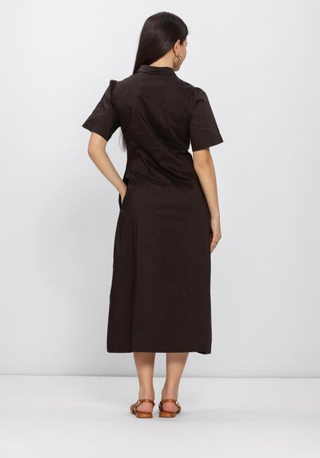 Bruine NEO NOIR Jurken BAIA POPLIN DRESS - large