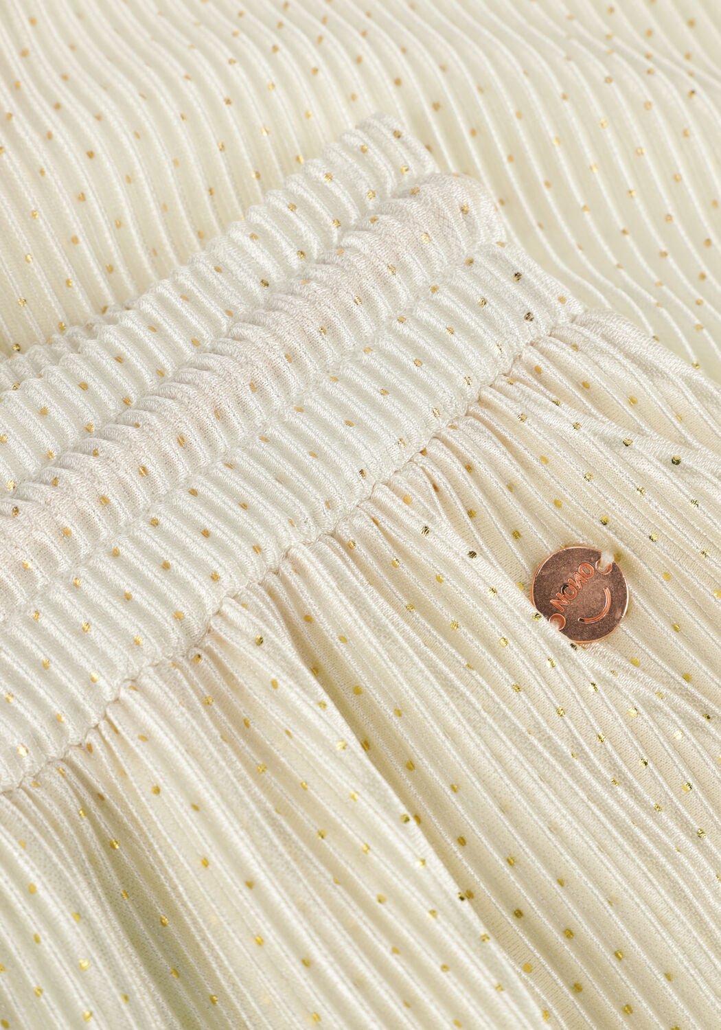 Gouden NONO Pantalon SUN PLISSEE PANST - large