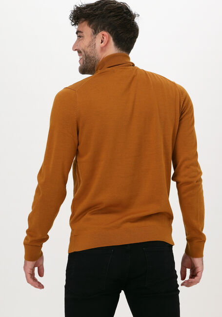 Oranje SELECTED HOMME Coltrui SLHTOWN MERINO COOLMAX KNIT RO - large