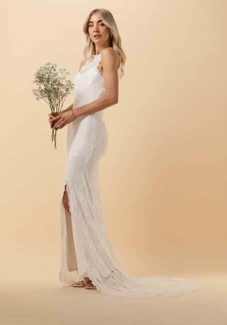 Witte Y.A.S. Bruidsmode YASJAKOBE SL MAXI DRESS - CELEB - large