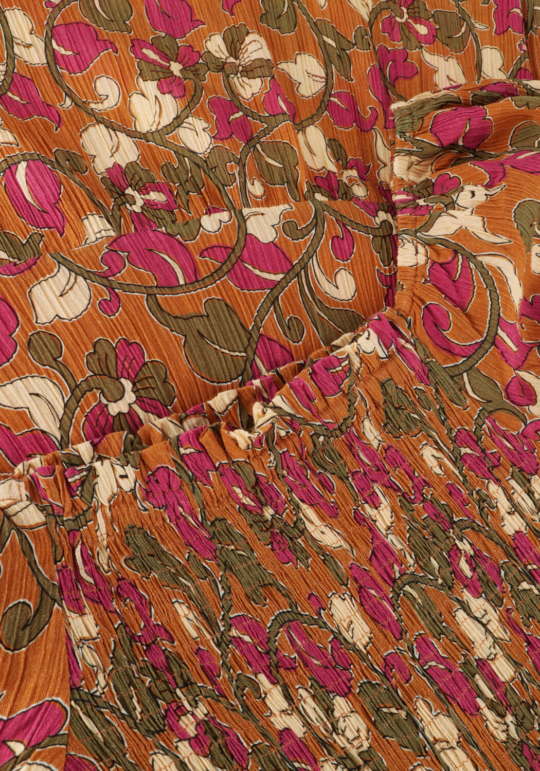 Beige LOUIZON Maxi jurk BYOUTI - large