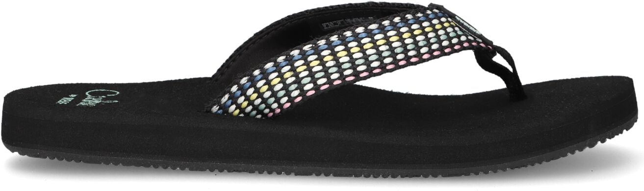 Reef Dames Slippers Baja Elana - Zwart