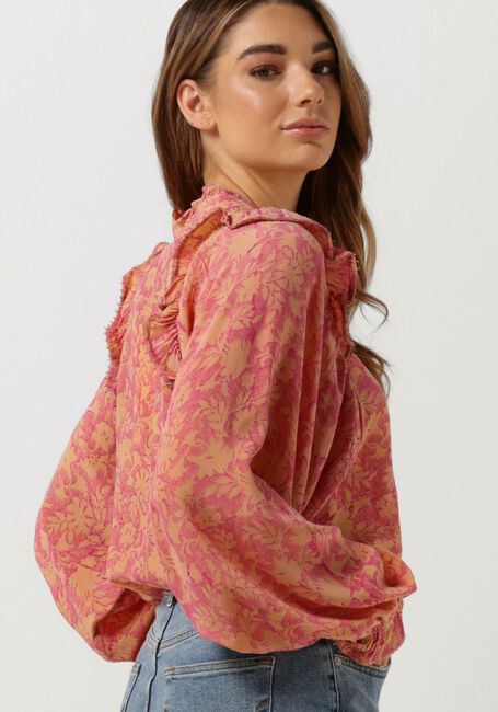 Oranje SISSEL EDELBO Blouses JUANA SILK SHIRT - large