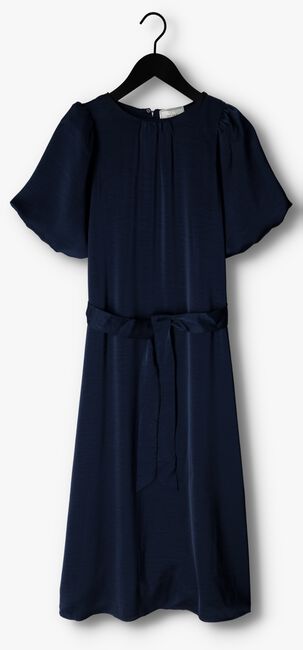 Donkerblauwe NEO NOIR Maxi jurk GENNERA SATIN DRESS - large
