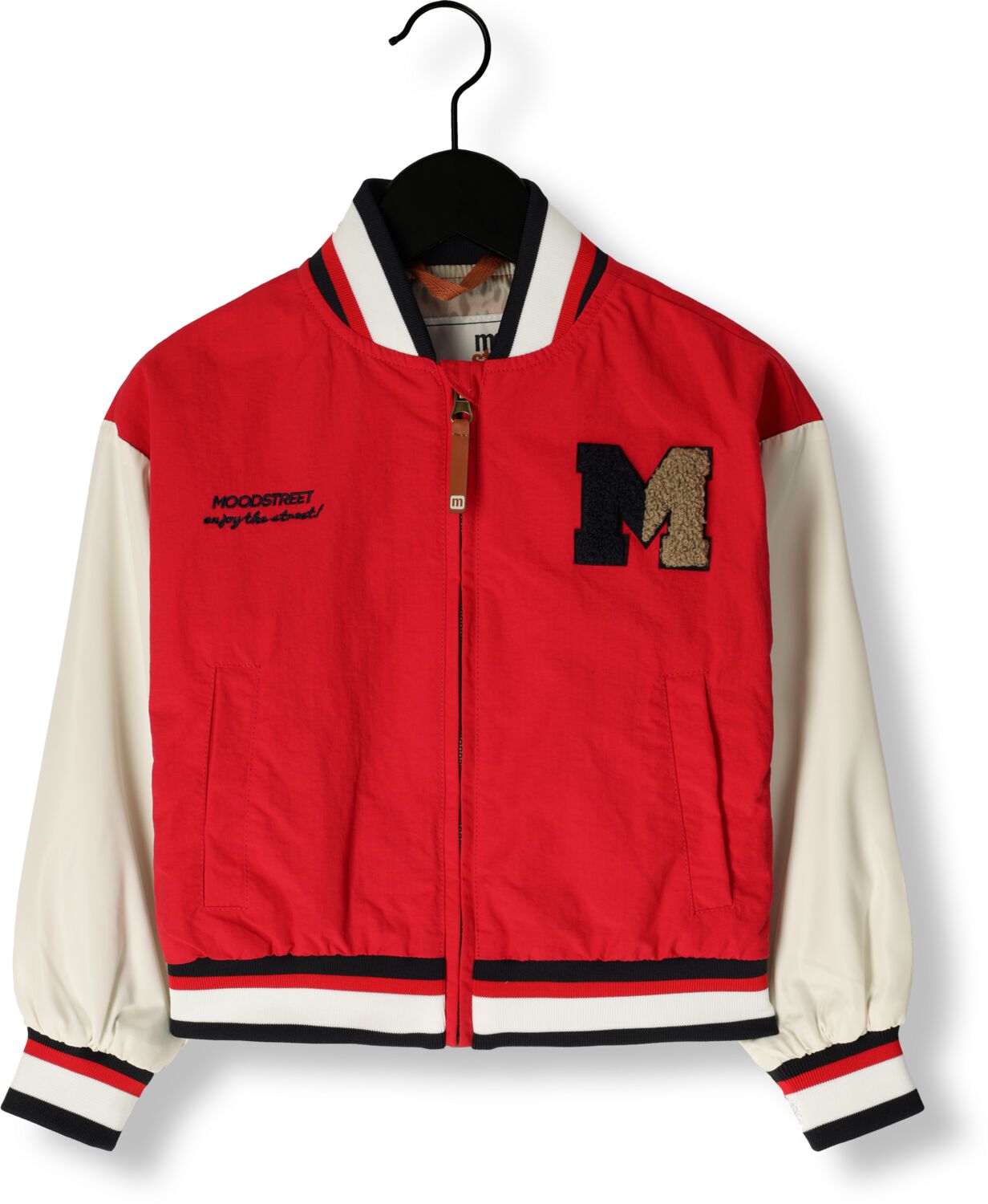 MOODSTREET Jongens Jassen Jonas Bomber Rood