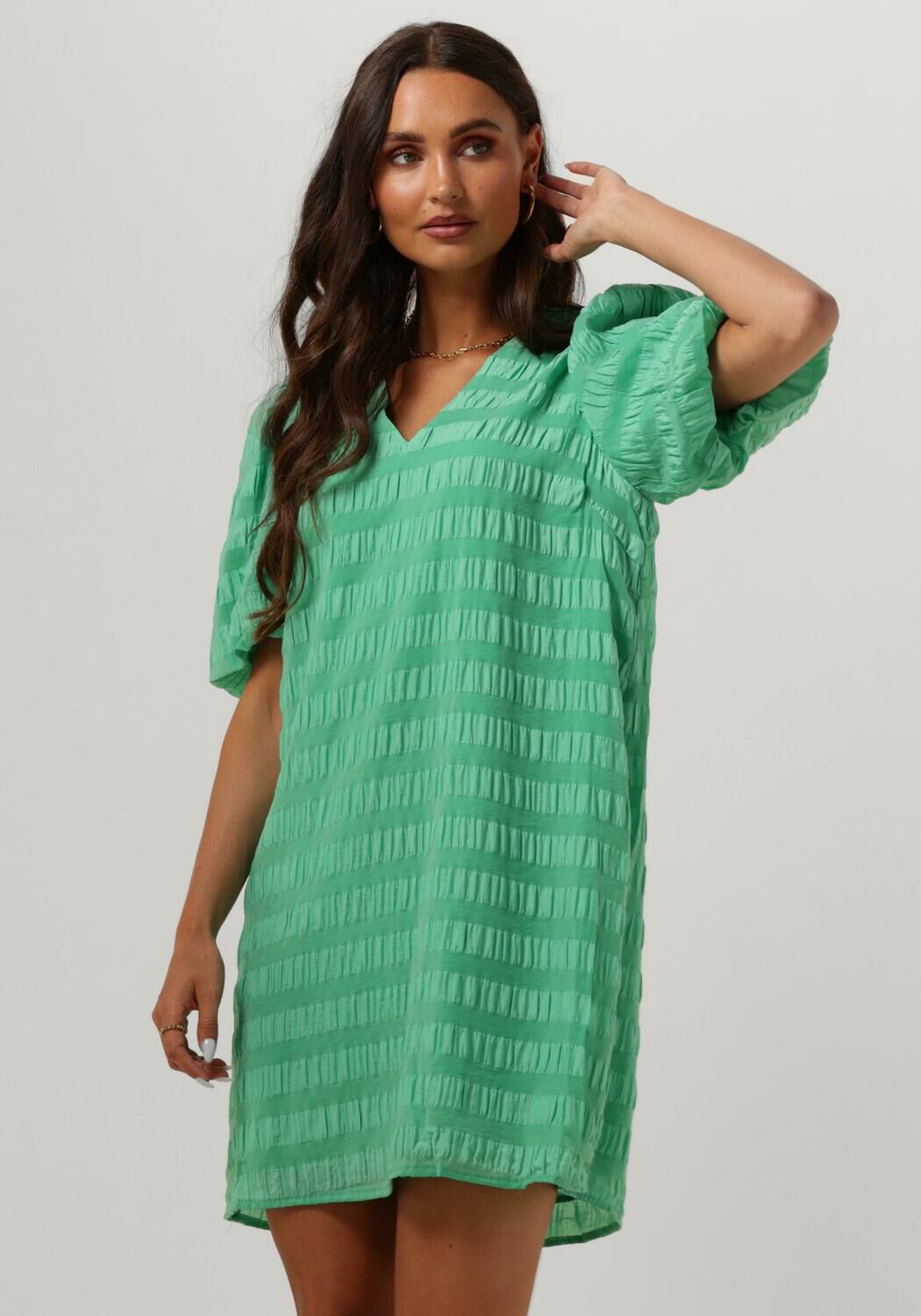 groene modstrom mini jurk dinomd dress