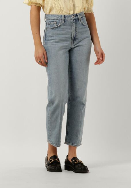 Blauwe 7 FOR ALL MANKIND Straight leg jeans LOGAN STOVEPIPE AIR WASH - large
