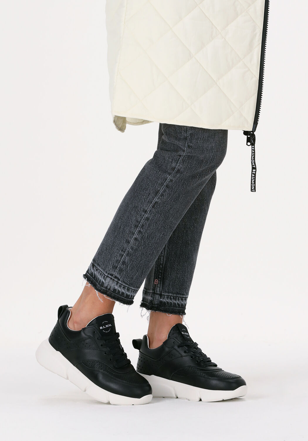 Zwarte B.L.A.H. Lage sneakers MINDA - large