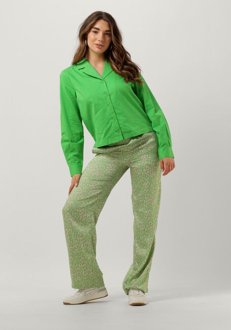 Groene MODSTRÖM Pantalon CLARKE PRINT PANTS - large