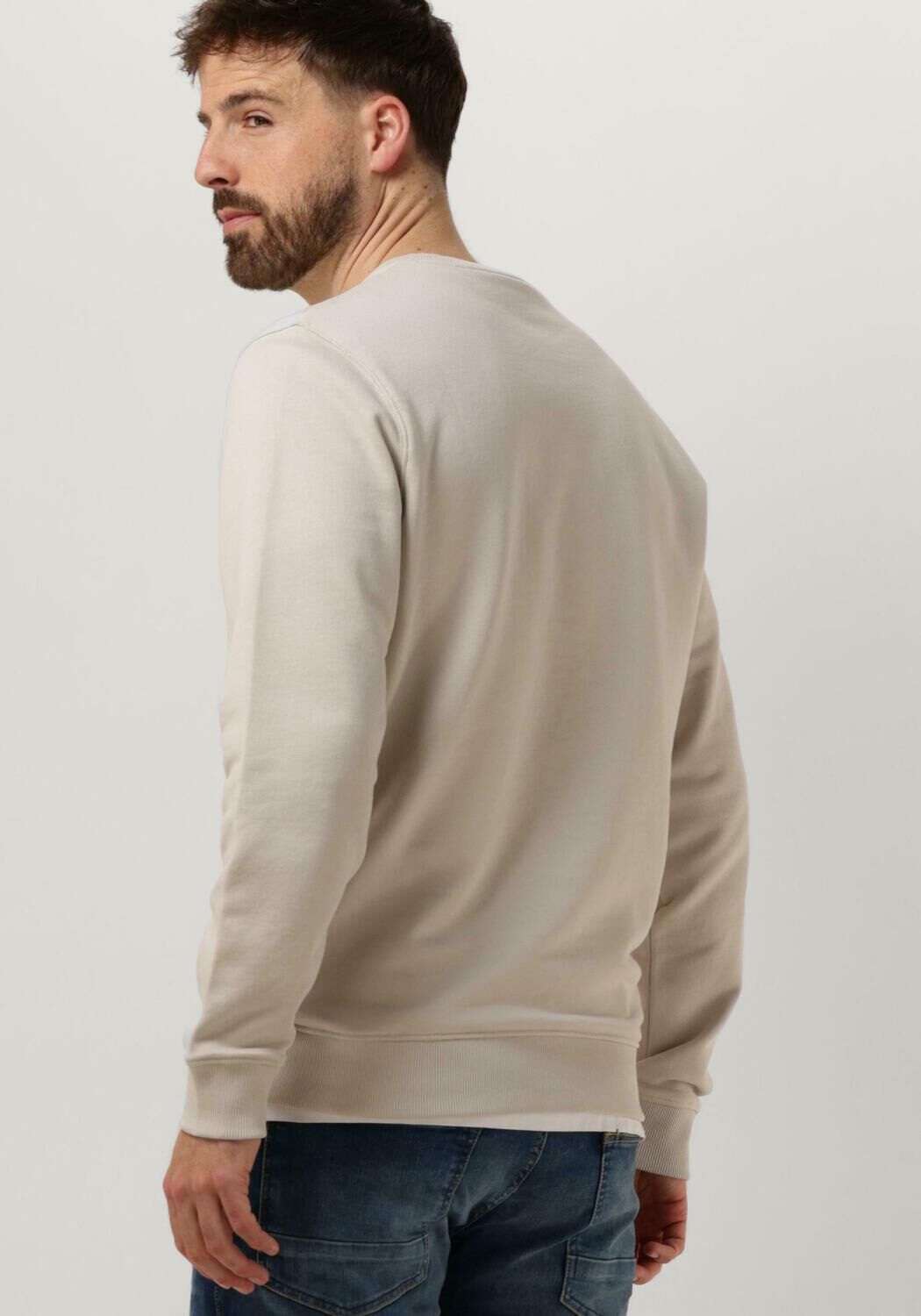 LYLE & SCOTT Heren Truien & Vesten Crew Neck Sweatshirt Beige