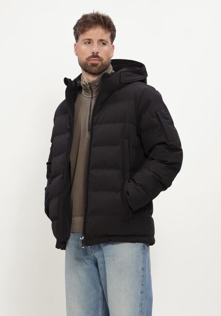 Zwarte AIRFORCE Gewatteerde jas MITCHELL PARKA - large