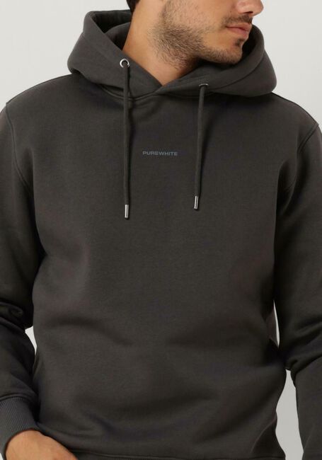 Antraciet PUREWHITE Sweater SEASONAL LOGO HOODIE - large