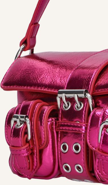 Roze NÚNOO Schoudertas SMALL HONEY BUCKLE RECYCLED Roze NÚNOO Schoudertas SMALL HONEY BUCKLE RECYCLED - large