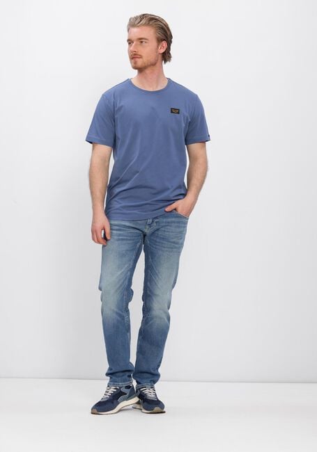 Blauwe PME LEGEND T-shirt SHORT SLEEVE R-NECK GUYVER TEE - large