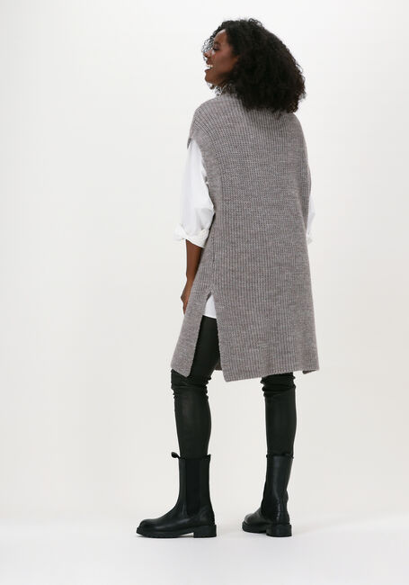 Grijze LEVETE ROOM Spencer GYMLA 9 PONCHO - large