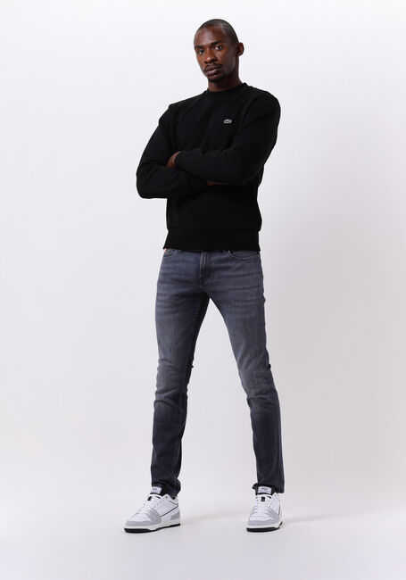 Zwarte LACOSTE Sweater CLASSIC FIT BRUSHED FLEECE SWEATSHIRT - large