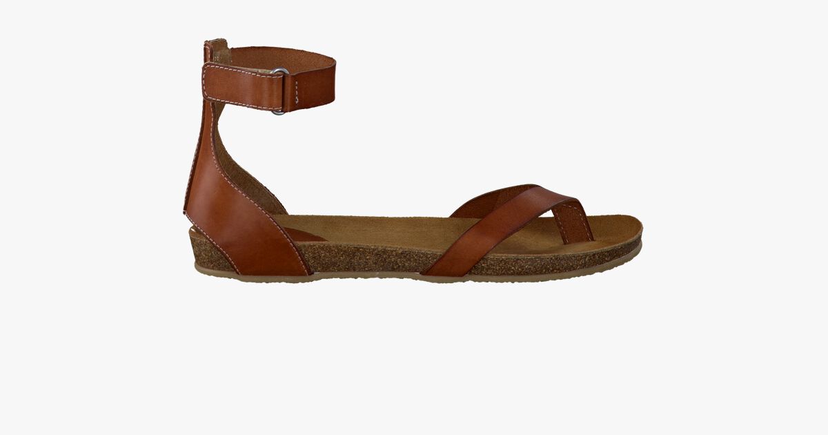 hoekpunt Wieg dak Cognac FRED DE LA BRETONIERE 304027 Sandalen | Omoda