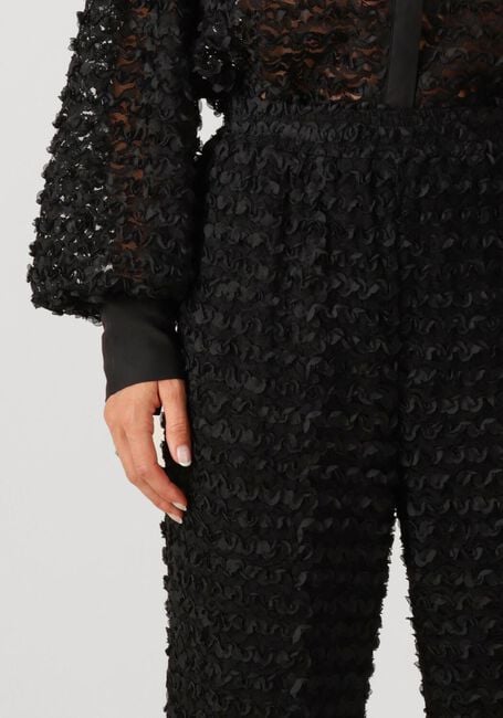 Zwarte STUDIO AMAYA Wijde broek GLACE - large