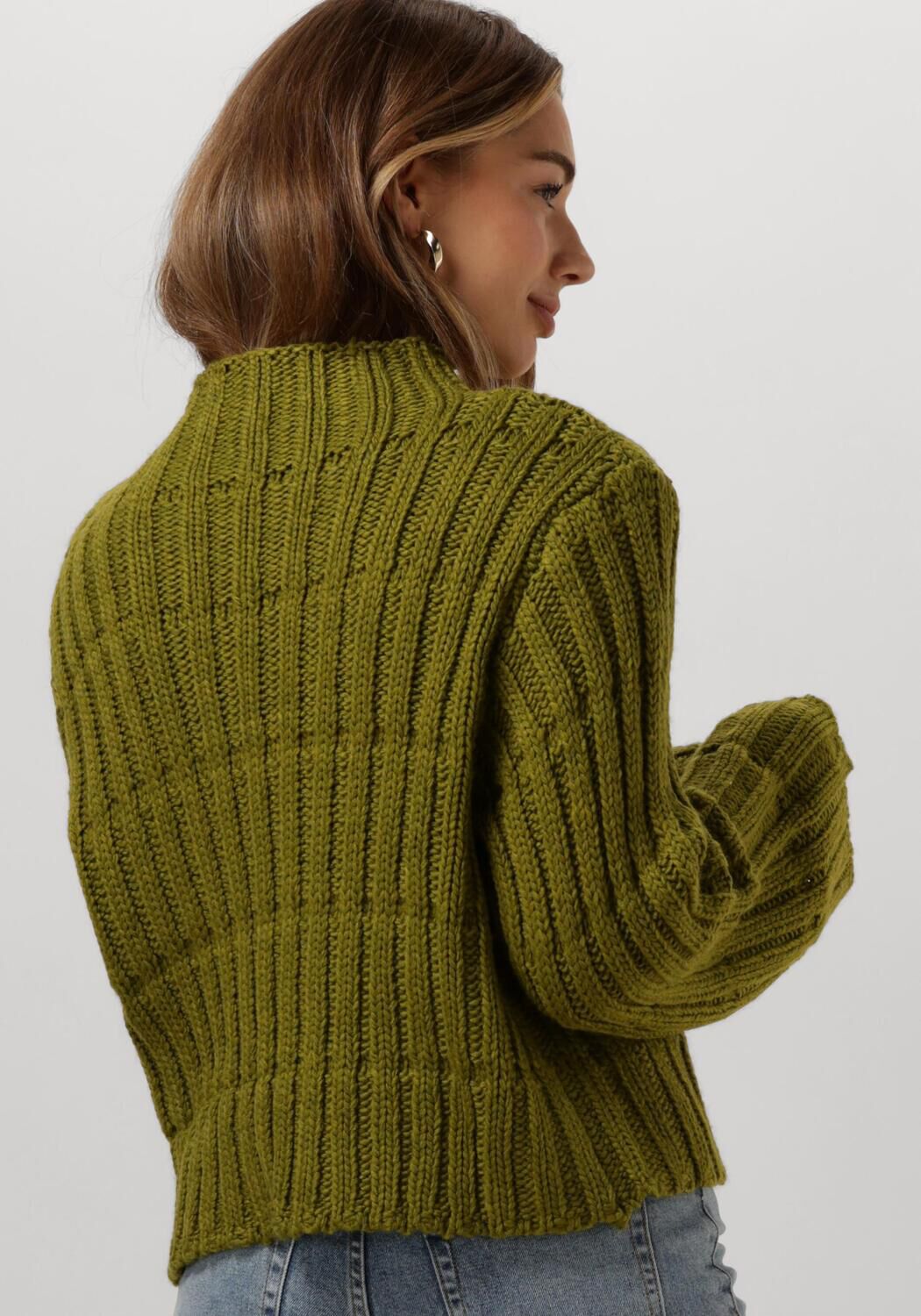 MODSTRÖM Modström Dames Truien & Vesten Felipemd Short T-neck Groen