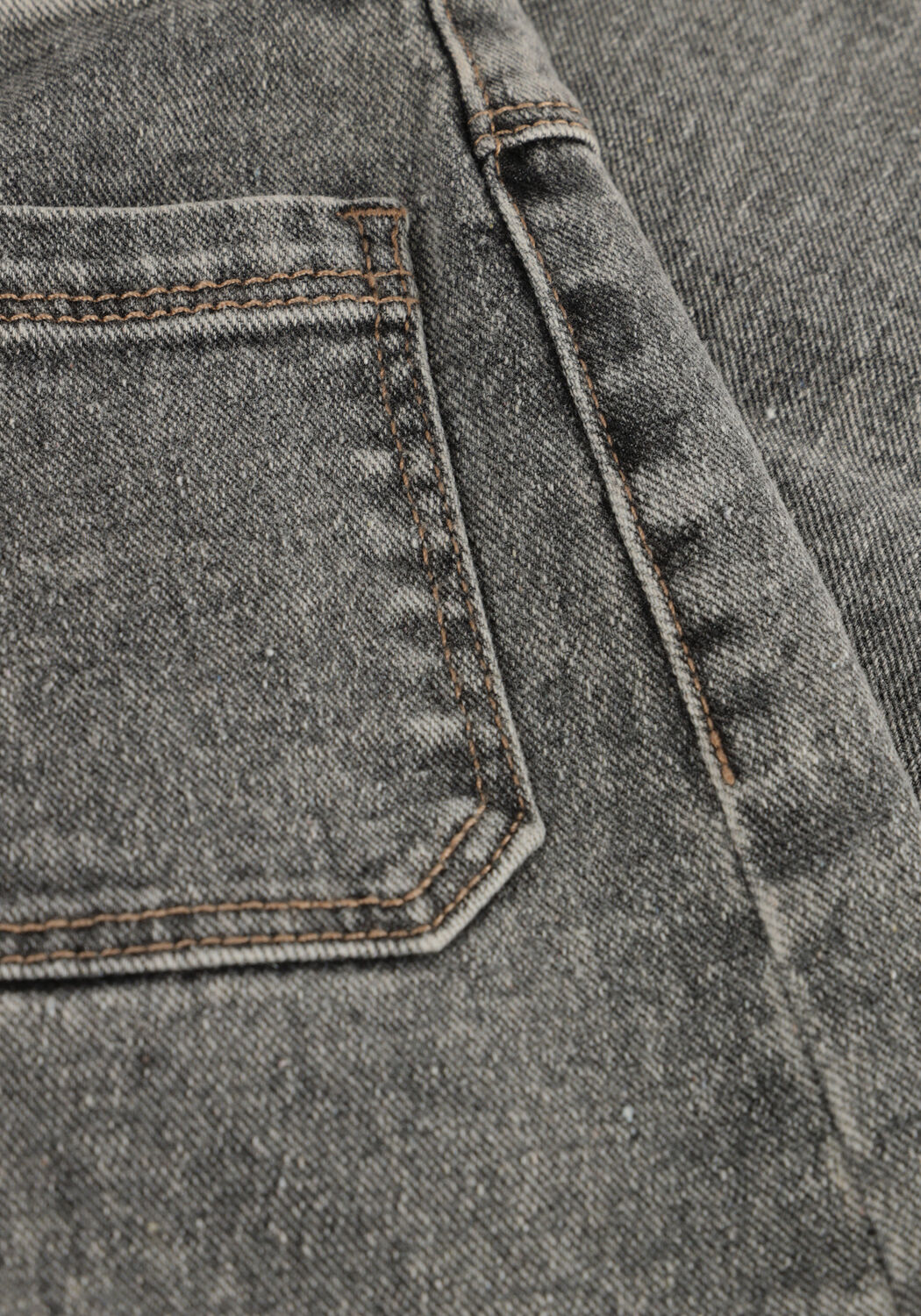 Grijze LIL' ATELIER Wide jeans NMFBELLA HW WIDE JEANS - large