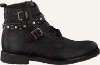 Zwarte CLIC! Enkellaarsjes 9642 - medium