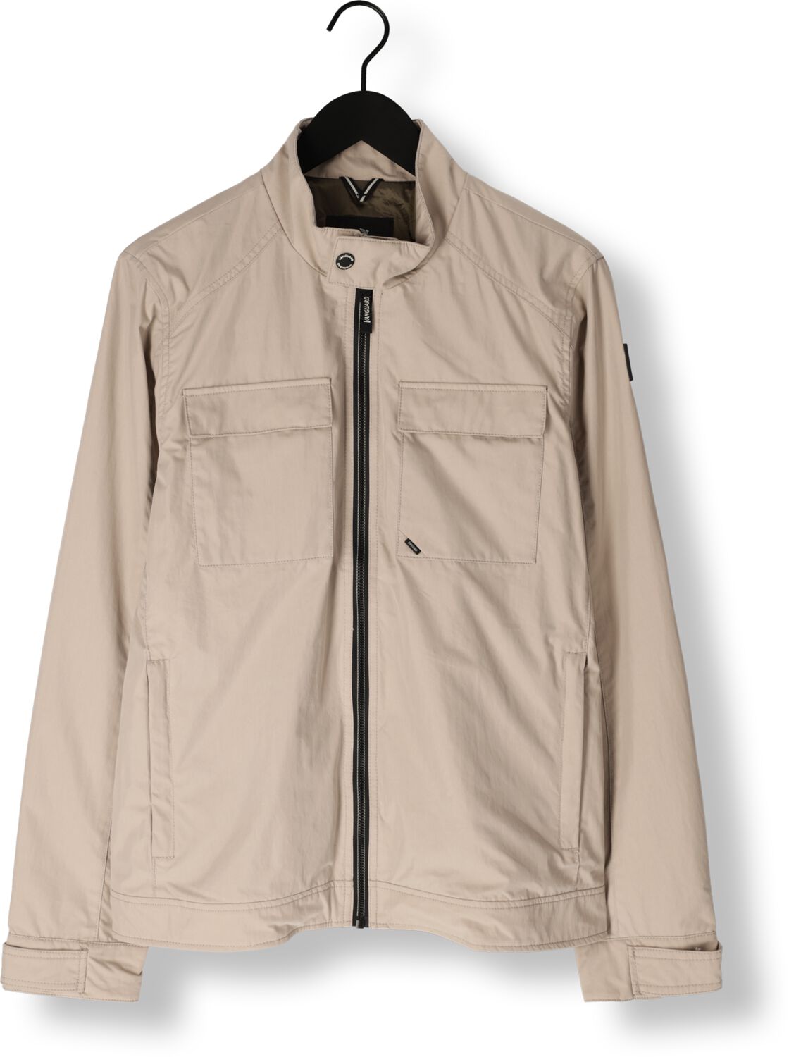 VANGUARD Heren Jassen Short Jacket Mech Cotton Racechase Beige