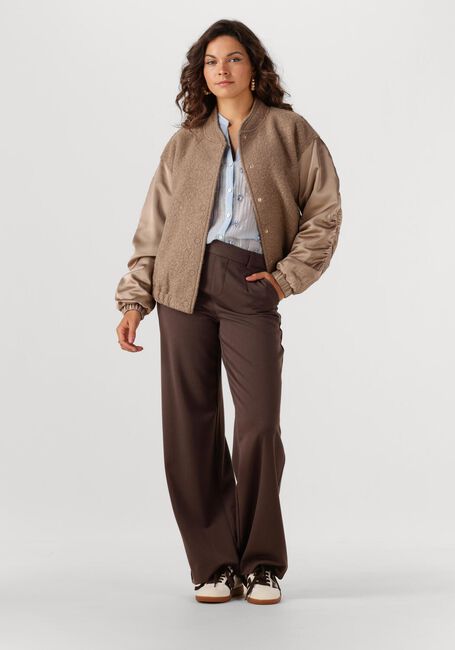 Taupe NUKUS Jack BALTIMORE JACKET SATIN - large
