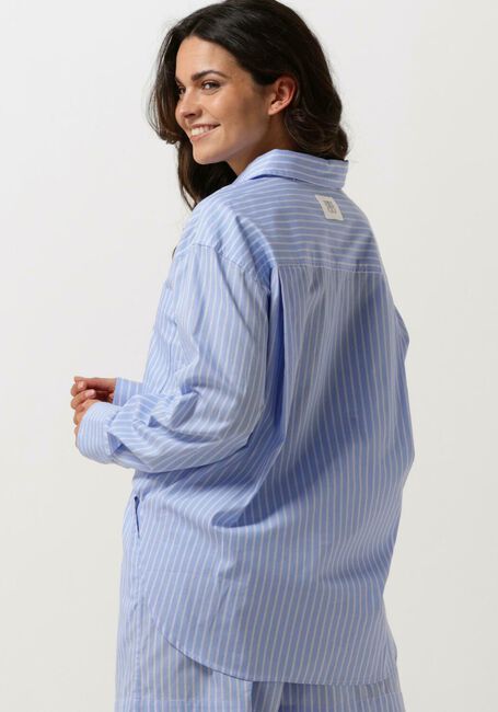 Lichtblauwe SECOND FEMALE Blouses AMALE SHIRT - large