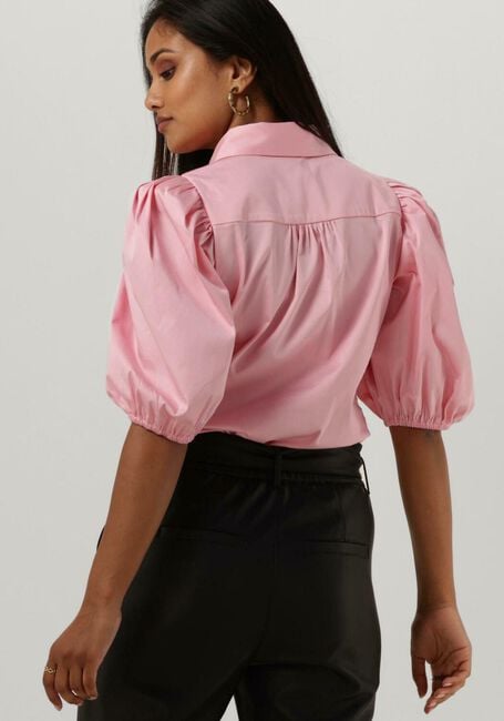 Roze NOTES DU NORD Blouses KIRA SHORT SLEEVE SHIRT - large