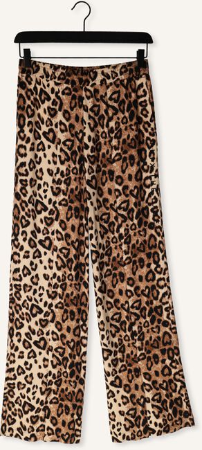 Bruine ALIX THE LABEL Broeken LADIES WOVEN TWILL LEOPARD PANTS Bruine ALIX THE LABEL Broeken LADIES WOVEN TWILL LEOPARD PANTS - large