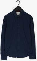 Donkerblauwe CAST IRON Casual overhemd LONG SLEEVE SHIRT TWILL JERSEY