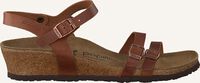 Cognac BIRKENSTOCK Platte sandalen LANA - medium