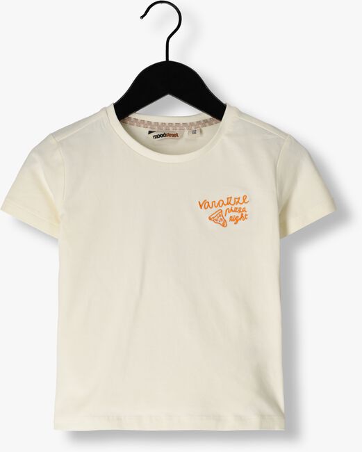 Ecru MOODSTREET T-shirt GIRLS T-SHIRT FRONT + BACK PRINT - large