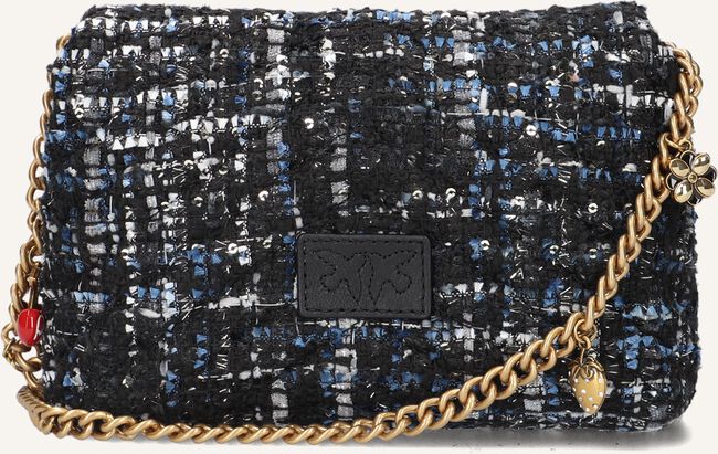 Blauwe PINKO Schoudertas LOVE BABY PUFF CHEVRON LUX Blauwe PINKO Schoudertas LOVE BABY PUFF CHEVRON LUX - large
