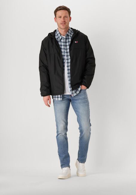 Zwarte TOMMY JEANS Jack TJM FLEECE LINED CHICAGO JACKET - large