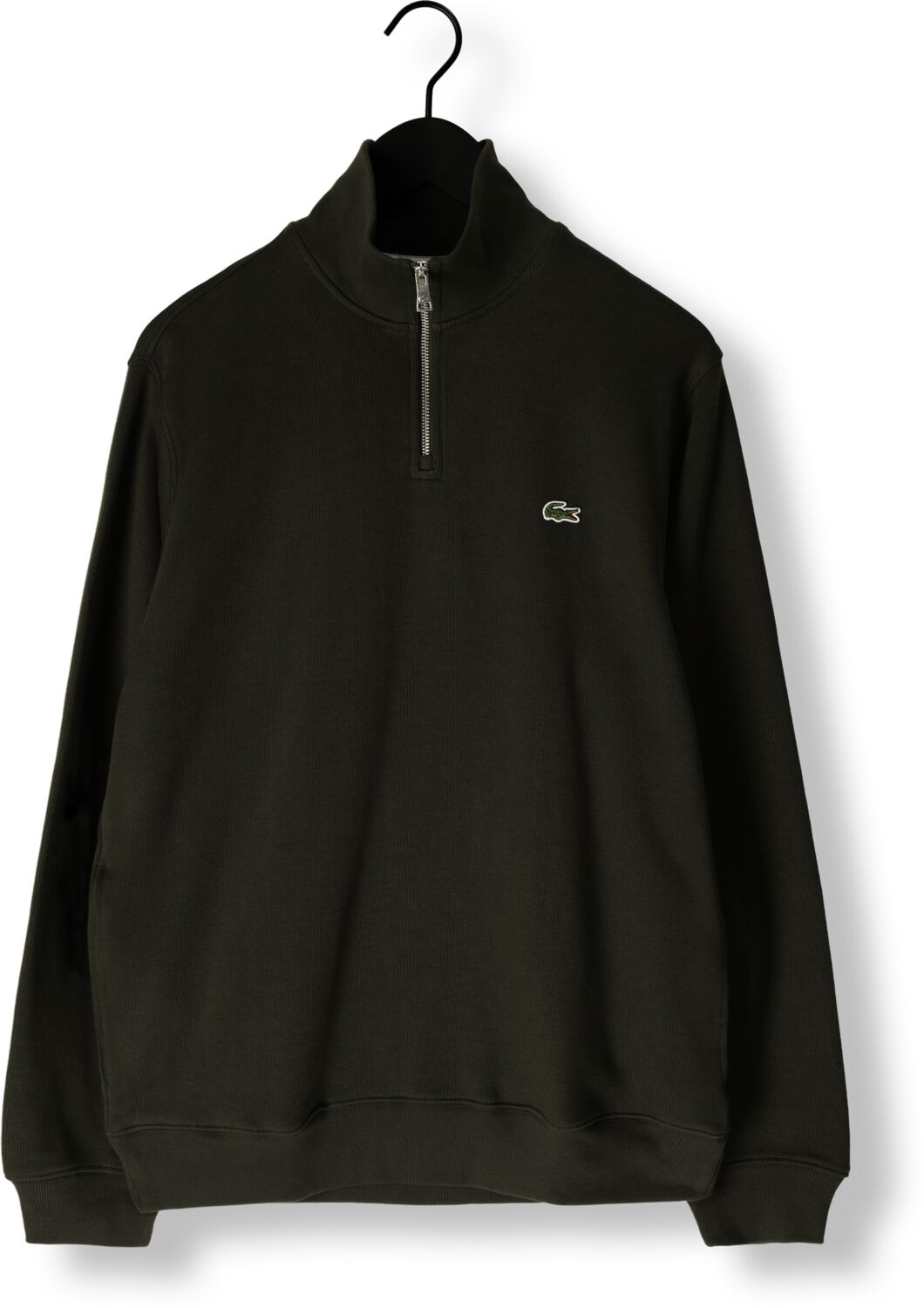 LACOSTE Heren Truien & Vesten 1hs1 Men Sweatshirt Zip Donkergroen