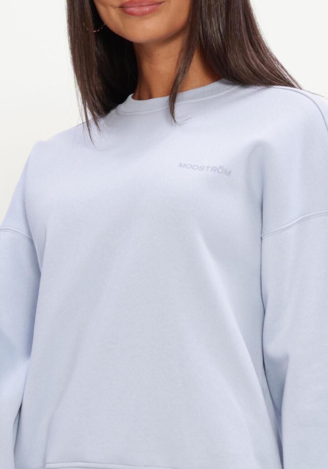 Blauwe MODSTR&Ouml;M Sweater PAULAMD SWEAT - large